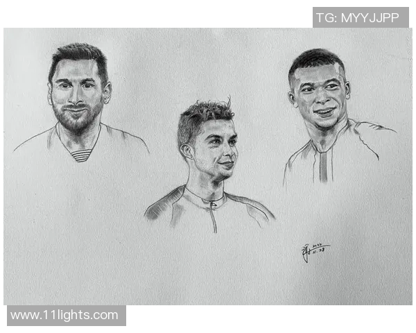 足球明星素描合照画像展现球场风采与个人魅力的艺术之旅